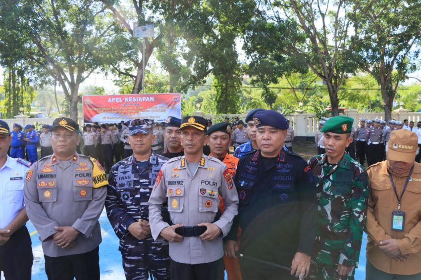 Ratusan Anggota TNI-Polri Amankan HDCM RI-RRT di Labuan Bajo-Manggarai Barat