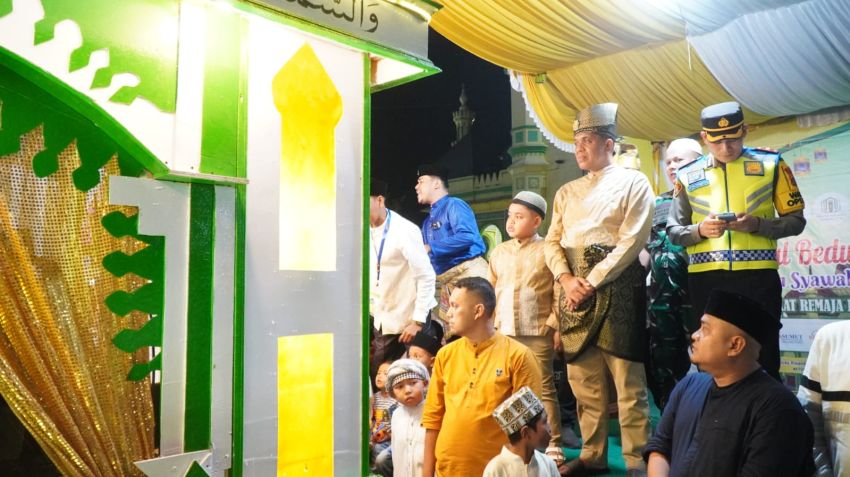 Dilepas Pj Bupati Langkat, Faisal Hasrimy Berkomitmen Festival Beduk Takbir Tanjung Pura Jadi Event Tahunan Pemkab Langkat 