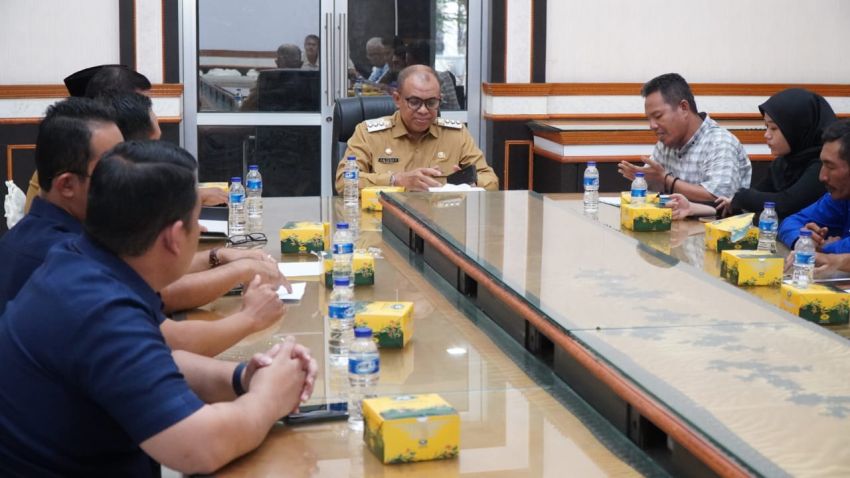 Pj Bupati Langkat Ingin Tunjukkan Peringatan Hari Buruh Internasional Kabupaten Langkat Kondusif