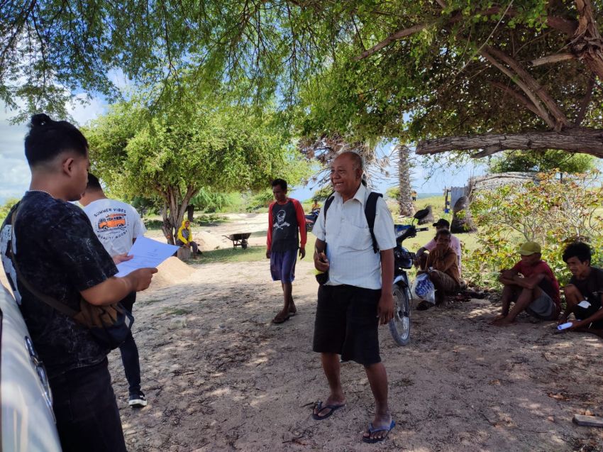 Polisi Cek Aktivitas Tambang Pasir di Kecamatan Rote Timur-NTT