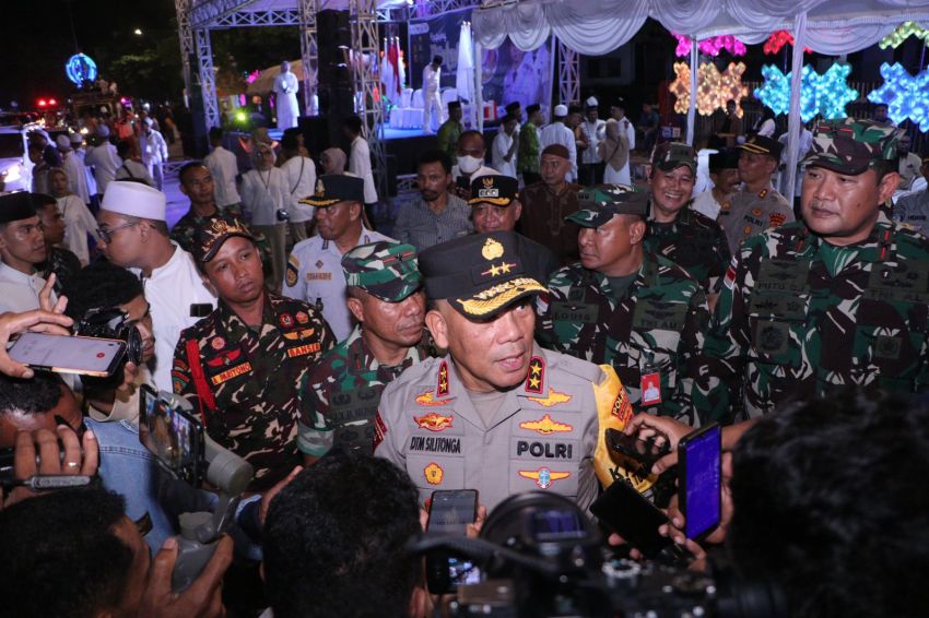 Jamin Keamanan Lebaran, Kapolda NTT dan Forkopimda Pantau Malam Takbiran di Kota Kupang