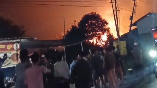 Gudang Gas di Deliserdang Meledak-Terbakar, 13 Orang Luka-luka