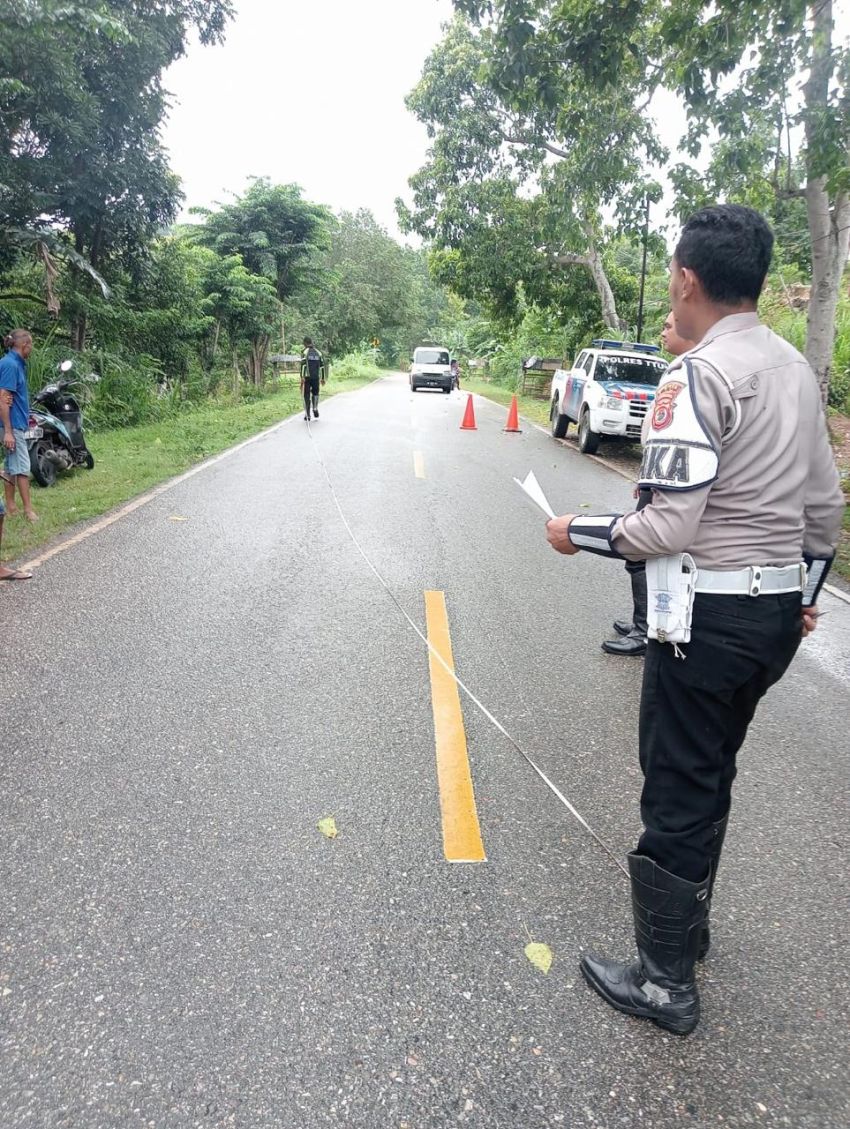 Tabrakan Dua Sepeda Motor, Guru di Kabupaten TTU Meninggal Ddunia