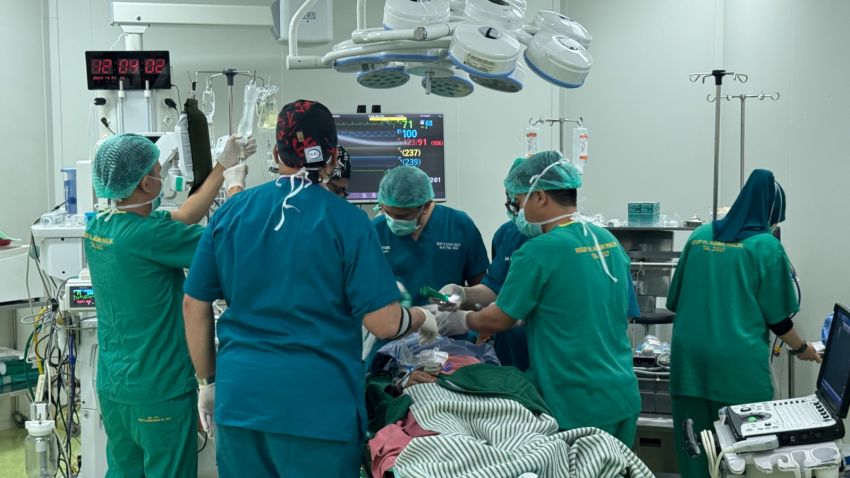 RS Adam Malik dan Tim Dokter Arab Saudi Berhasil Lakukan 10 Operasi Bedah Jantung dalam Sepekan