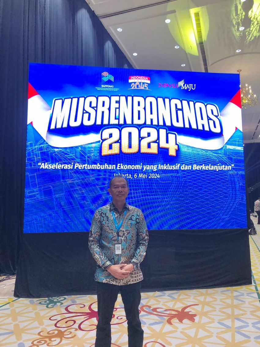 Mewakili Pj. Bupati Langkat, Sekda Amril hadiri Musrenbangnas 2024 di JCC Senayan Jakarta 