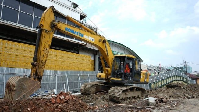 Target Jalan Layang Depan Stasiun KA Medan Bisa Dilalui Agustus Mendatang