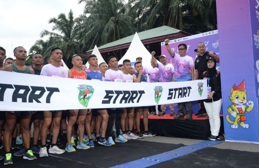 Semarakkan Wisata Olahraga, Pj Gubernur Sumut Lepas 425 Pelari di BLOT 2024
