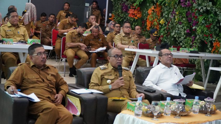 Peningkatan implementasi SAKIP, Pj Bupati Langkat Faisal Hasrimy Dialog Kinerja dengan Kemenpan RB