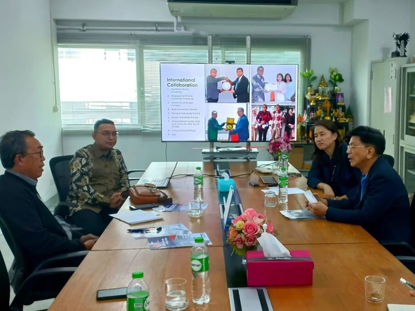 Tingkatkan Kualitas Pendidikan dan Riset, UWM Jalin Kerjasama dengan Thai-Nichi Institute