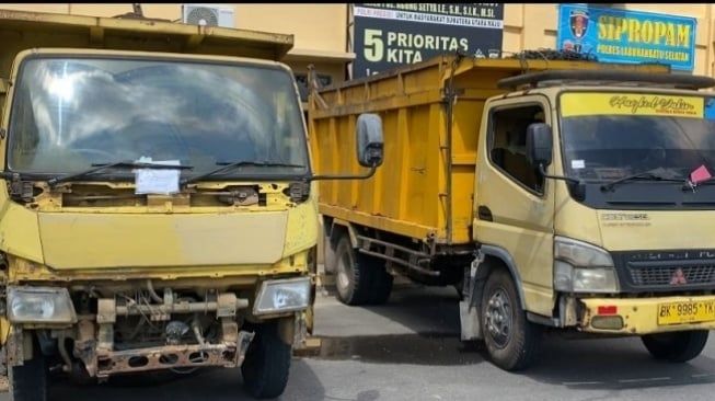 Polres Labusel Kembalikan Truk Hasil Curian