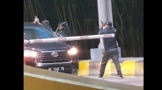 Viral Penangkapan Pelaku Kejahatan di Gerbang Tol Langkat, Begini Kata Polisi