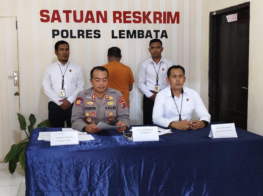 Pelaku TPPO di Lembata Diamankan Polisi