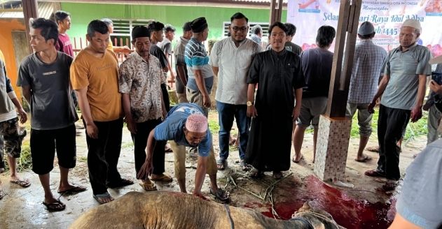 Yayasan Sinergi Cita Indonesia Salurkan Qurban Waka Polri di Kota Padangsidimpuan