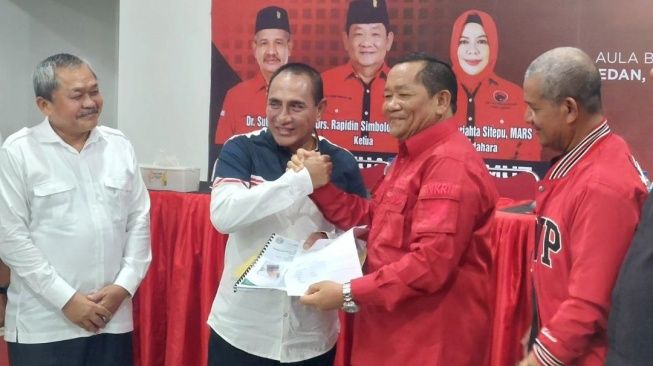 Sinyal Dukungan, F-PDIP DPRD Sumut Berharap Edy Rahmayadi Kembali Jadi Gubernur
