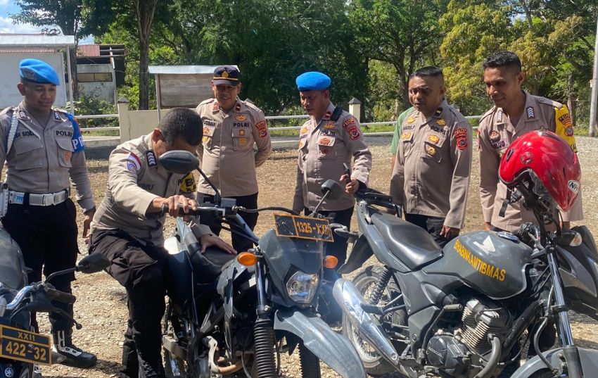 Propam Polres Belu Sidak ke Polres dan Pos Perbatasan Ingatkan Larangan Judi Online dan Pinjol