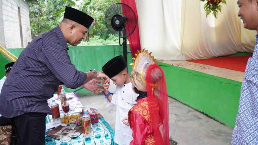 Resmikan SDIT Nurul Fadillah Desa Perdamaian, Pj. Bupati Langkat Harap SDIT Ada Dietiap Desa