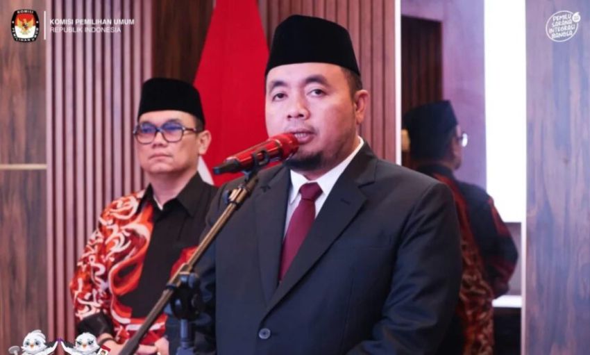 Mochamad Afifuddin Resmi Jabat Ketua KPU RI, Gantikan Hasyim Asy'ari