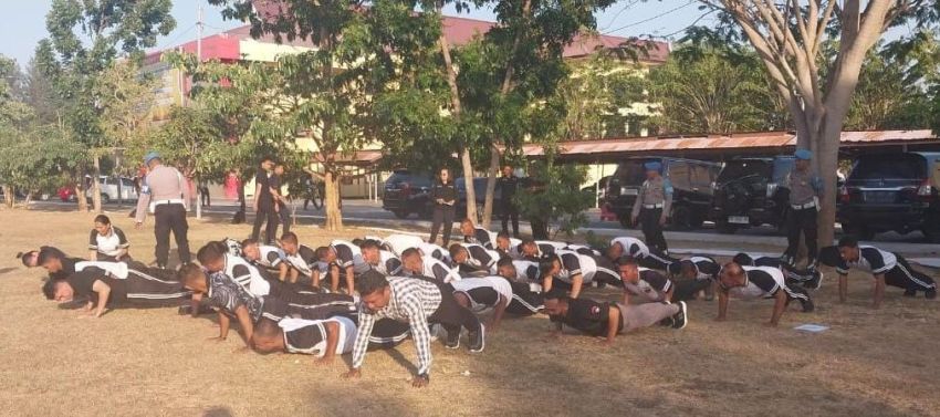 Terlambat Ikut Apel Pagi, Anggota Polda NTT dapat Tindakan Tegas