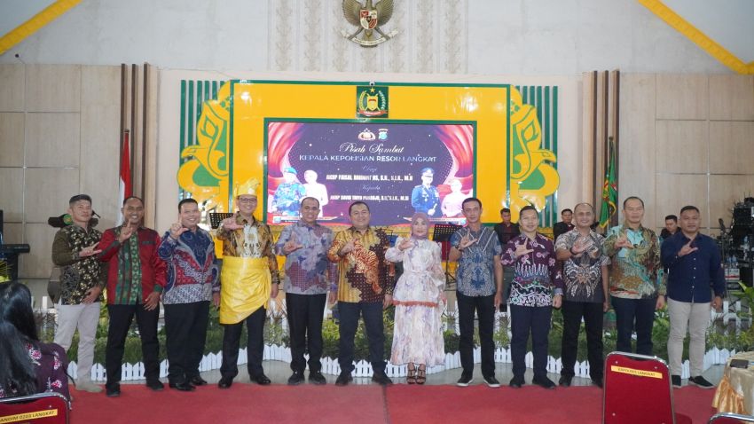 Hadiri Pisah Sambut Kapolres Langkat, Pj Bupati Langkat Faisal Hasrimy: Mari Bangun Langkat Lebih Baik