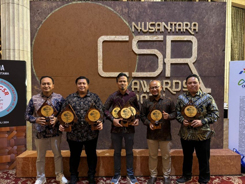 Pertamina Sumbagut Raih 9 Platinum Elit Nusantara CSR Award 2024