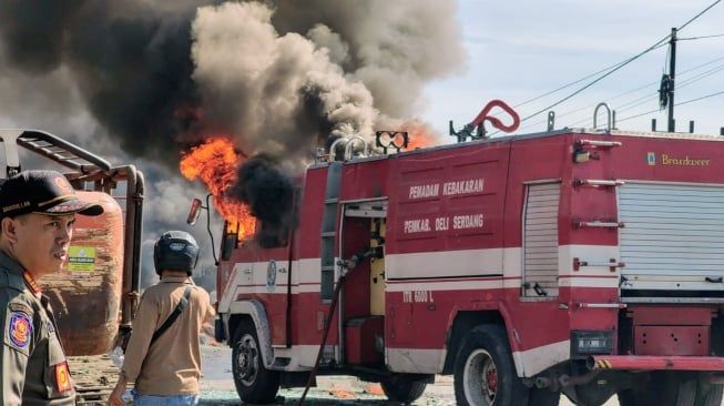 Ricuh Konflik Lahan di Deliserdang hingga Bakar Mobil Damkar, Polisi Amankan 3 Orang