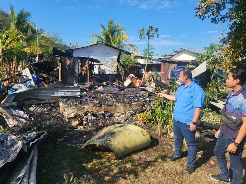 Rumah dan Kios Warga di Manggarai Barat Terbakar, Polisi Imbau Warga Waspada