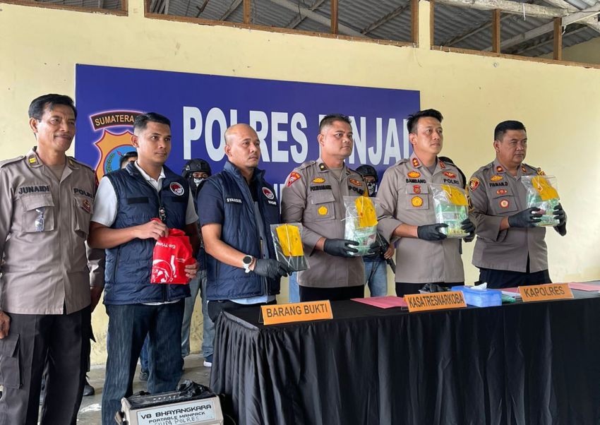 Polres Binjai Gagalkan Peredaran Narkoba, Dua Warga Aceh Timur Diringkus di Kota Binjai, Polisi Sita 3 Kg Sabu