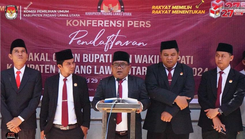 Hari Kedua, KPU Paluta Terima Satu Paslon Yang Mendaftar