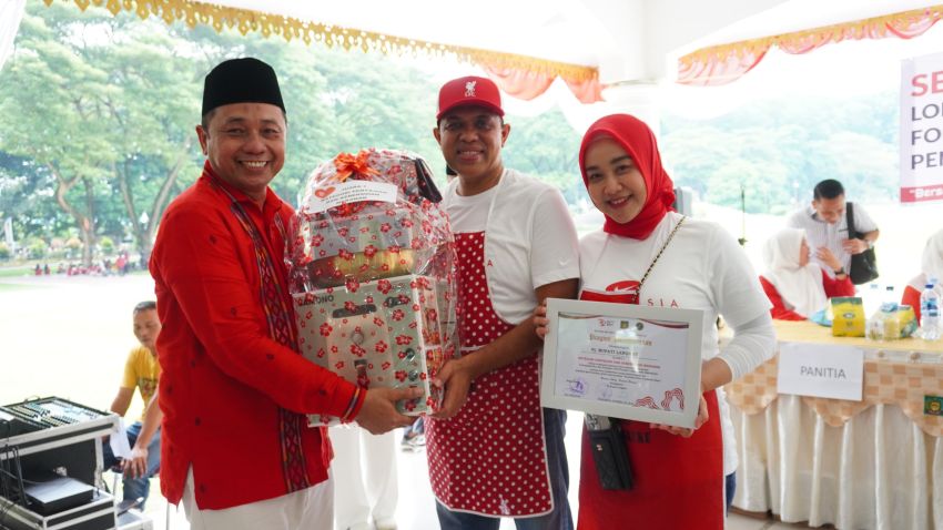 Pj Bupati Langkat Faisal Hasrimy Juara dalam Lomba Masak Antar Forkopimda: Sambut HUT RI ke-79 dengan Kebersamaan