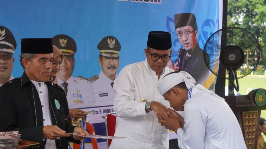 Pj. Bupati Langkat Faisal Hasrimy Wisuda 167 orang Hafiz-Hafizah: Keberkahan untuk Langkat