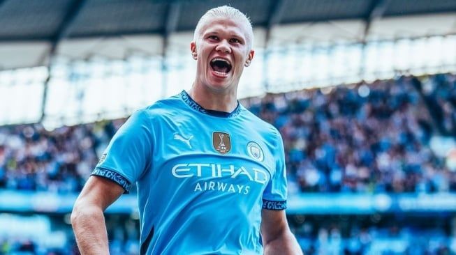 Hasil Liga Inggris: Erling Haaland Hattrick, Manchester City Pesta Gol