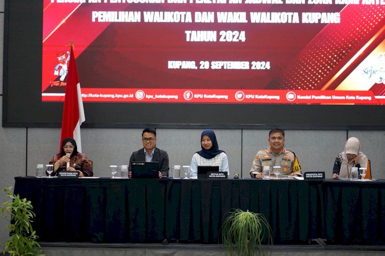 Ratusan Anggota Polresta Kupang Kota Amankan Tahapan Pilkada Kota Kupang Tahun 2024