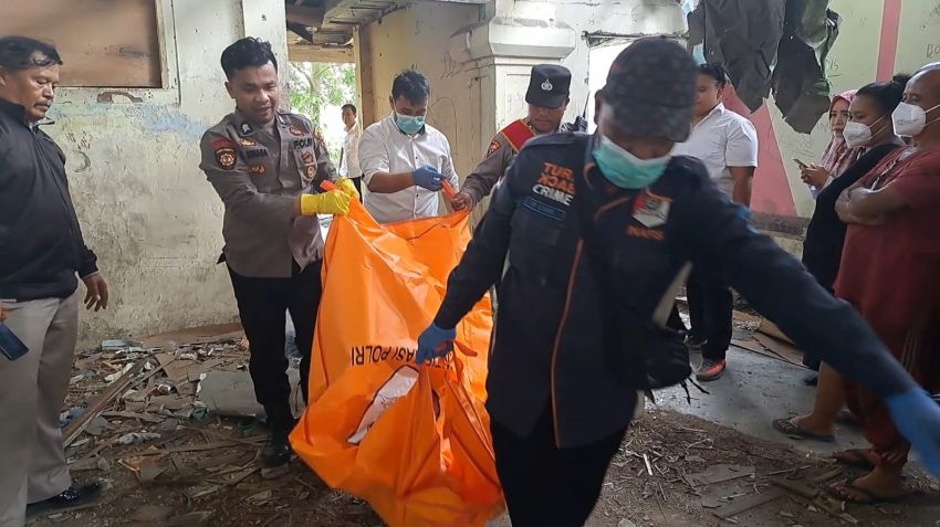 Jasad Mr X Ditemukan Tewas di Rumah Kosong di Kota Tebingtinggi