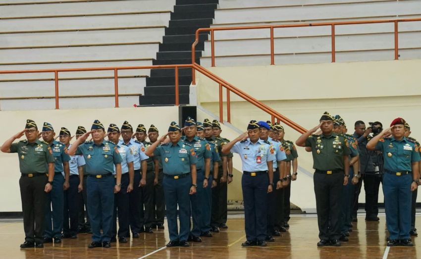 86 Perwira Tinggi TNI Naik Pangkat, Angkatan Darat Terbanyak, Ini Daftarnya