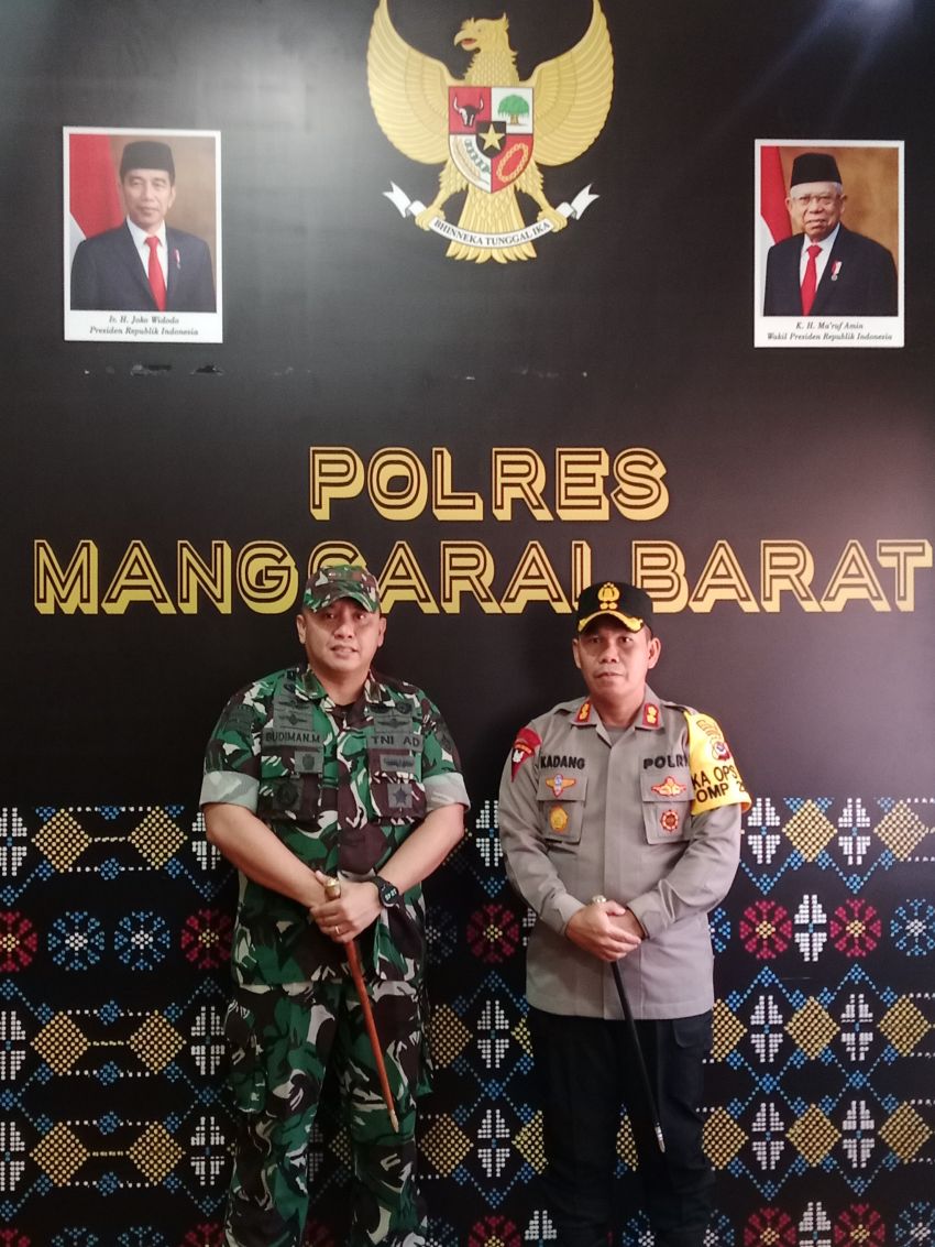 TNI-Polri di Manggarai Barat Jamin Kamtibmas Selama Pesta Demokrasi