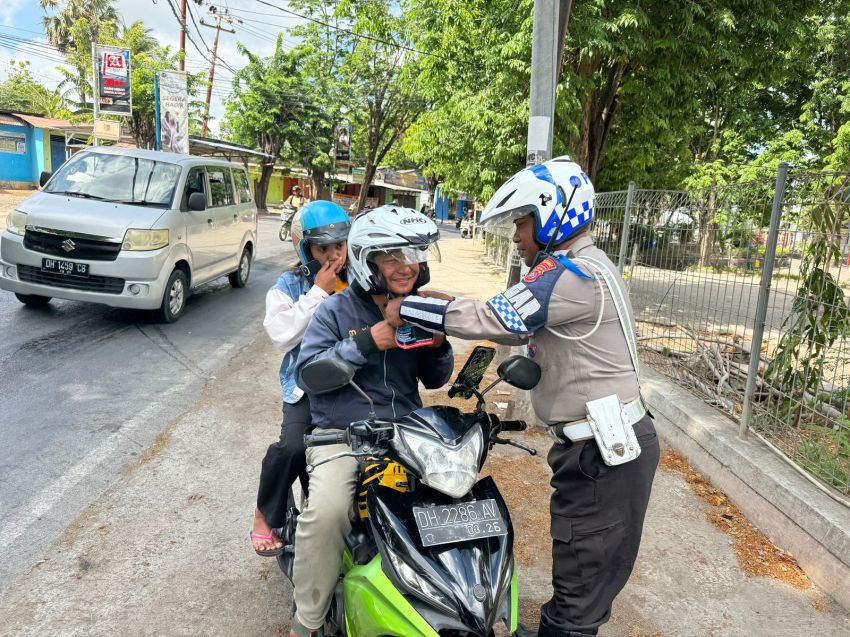 Satu Pekan Operasi Zebra Turangga 2024, Sat Lantas Polresta Kupang Kota Tilang Puluhan Kendaraan