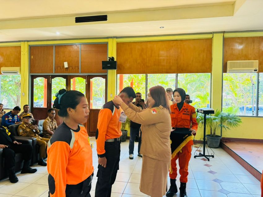 Puluhan Potensi Sar Water Rescue di Sikka Diberi Pelatihan