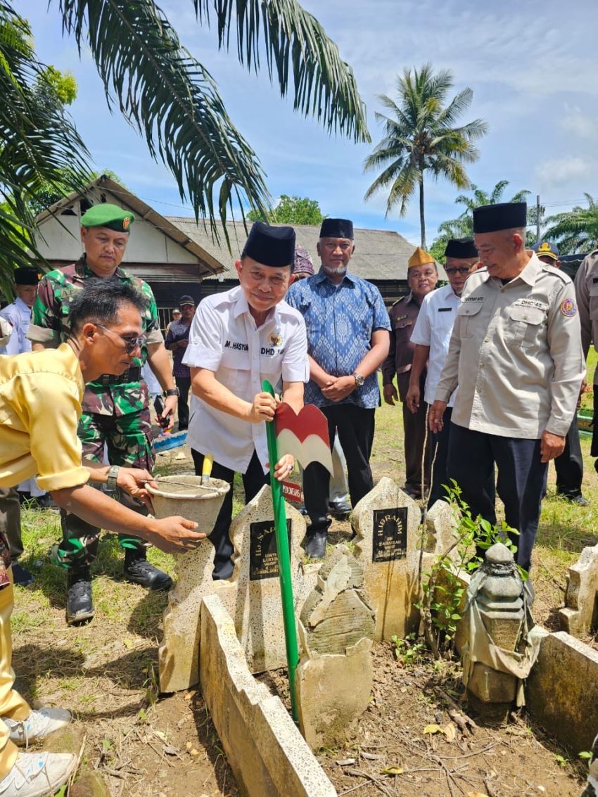 Pemkab Langkat Dukung Pelestarian Sejarah: Tugu Juang 45 di Desa Secanggang  Diresmikan