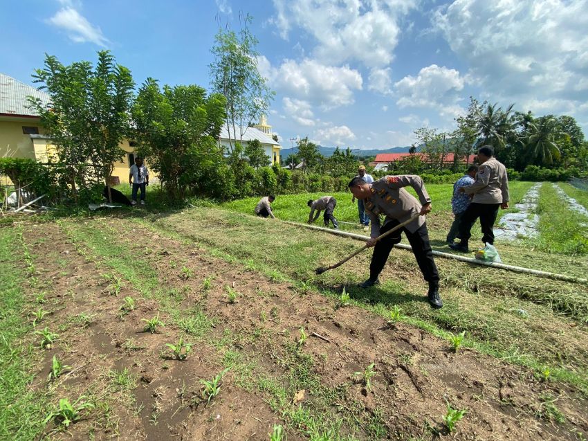 Polres Manggarai Barat Kelola Tiga Hektar Lahan Dukung Program Ketahanan Pangan