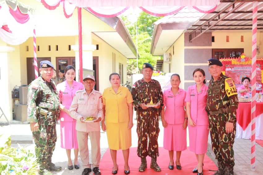 Satbrimob Polda NTT Gelar Syukuran HUT ke 79 Brimob Secara Sederhana