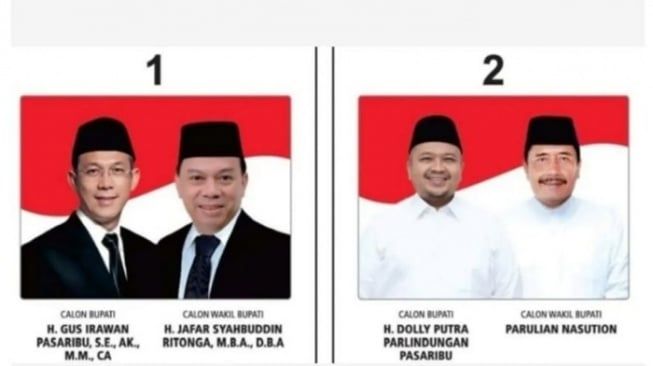 Besok, Debat Perdana Pilbup Tapsel 2024: Paman vs Keponakan