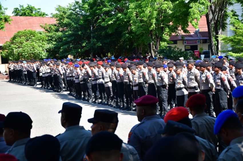 1.225 Personel Polda NTT BKO untuk Amankan Pilkada 2024