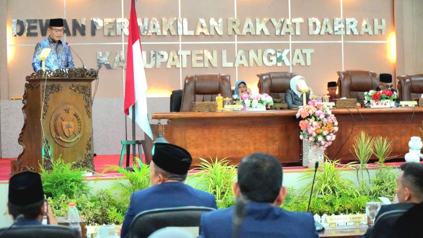 Pj Bupati Langkat Minta DPRD Respons Cepat Aduan Masyarakat pada Paripurna Pengangkatan Pimpinan Baru