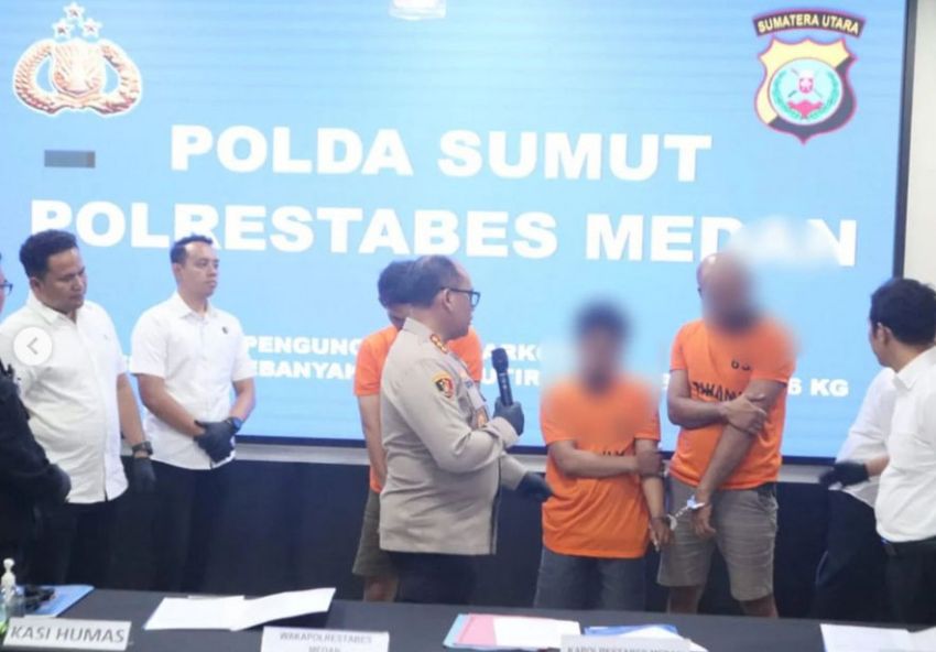 Polisi Tangkap Konten Kreator Asal Simalungun, 6 Kg Sabu dan 70 Ribu Butir Ekstasi Diamankan