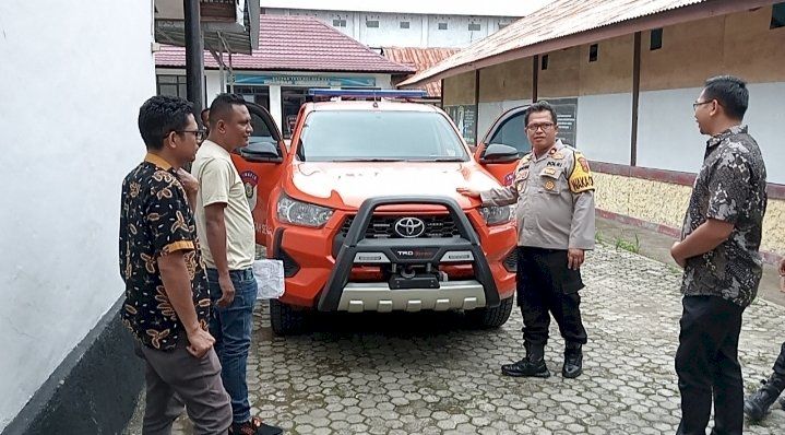 Polri Bantu Satu Mobil Inafis Bagi Polres TTS