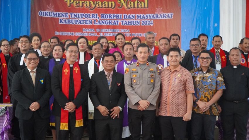 Perayaan Natal Oikumene 2024: Pj Bupati Langkat Ingatkan Pentingnya Kebersamaan dalam Keberagaman