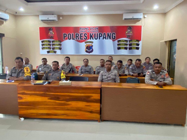 Belasan Anggota Polres Kupang Disiapkan Jadi Penggerak Ketahanan Pangan