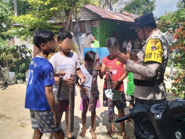 Petasan dan Meriam Spritus Marak di Kota Kupang, Polisi Gencar Lakukan Penertiban