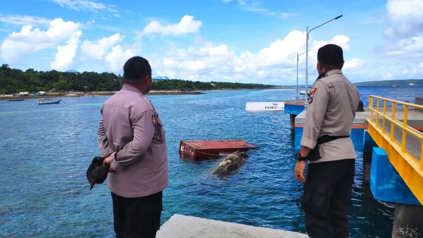Kapal MV Kuala Mas Tenggelam di Perairan Bolok-Kupang