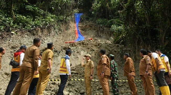 Cegah Longsor, Pemerintah Ingin Bangun Tembok di Jalur Medan-Berastagi